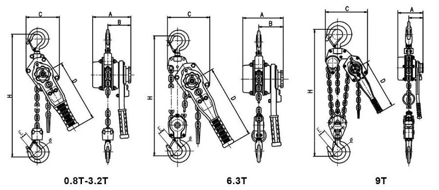 lever block 2 ton(001)