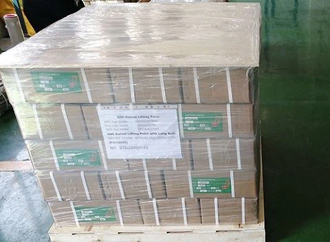 package of swivel lifting eye bolt